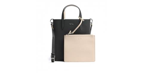 Lacoste anna vertical online shopping bag